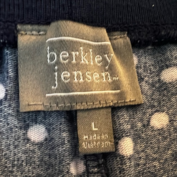 BERKLEY JENSEN 2 pieces Polka Dot Pajama Set - Navy/size L - Picture 10 of 11